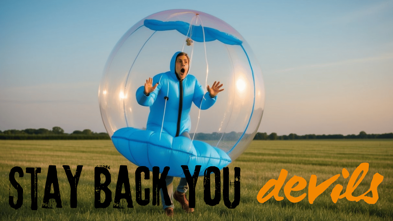 Halloween Costumes for Claustrophobic People - Stay Back You Devils